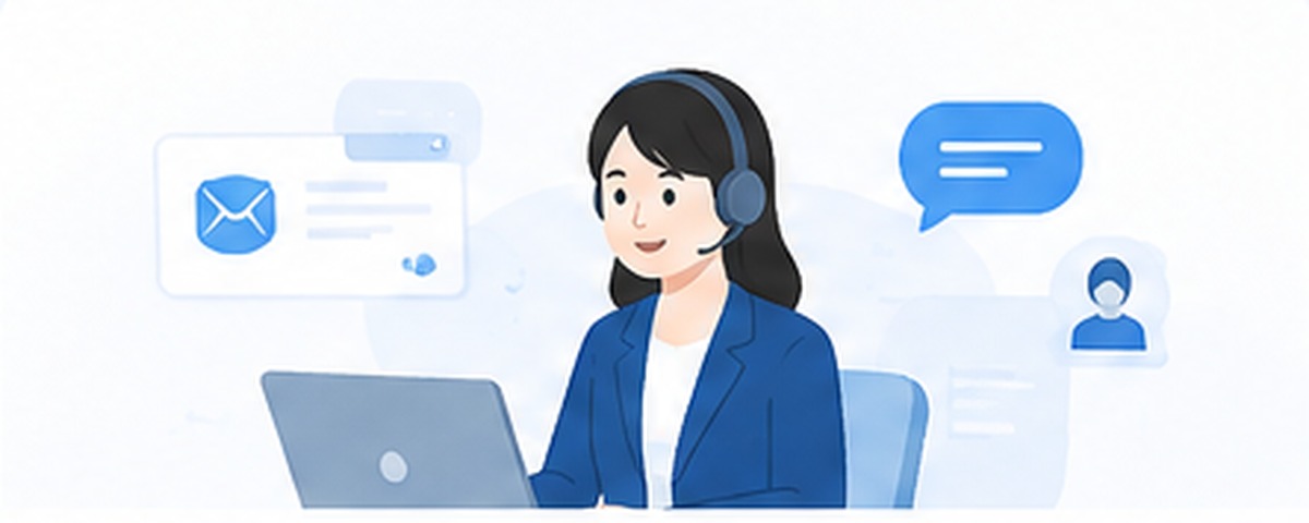 営業・顧客対応のイメージ